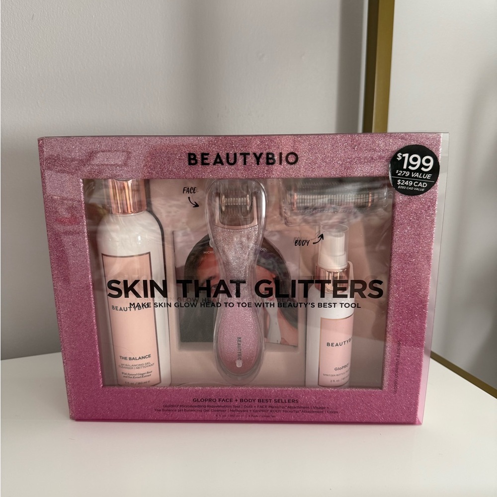 BeautyBio Skin That Glitters Set